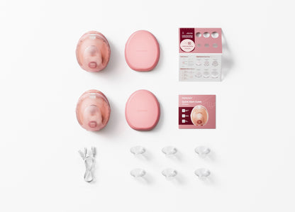 W1 Warm-Massage Wearable Breast Pump