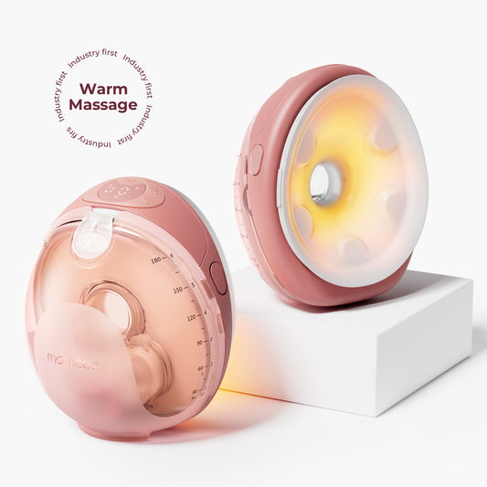 W1 Warm-Massage Wearable Breast Pump
