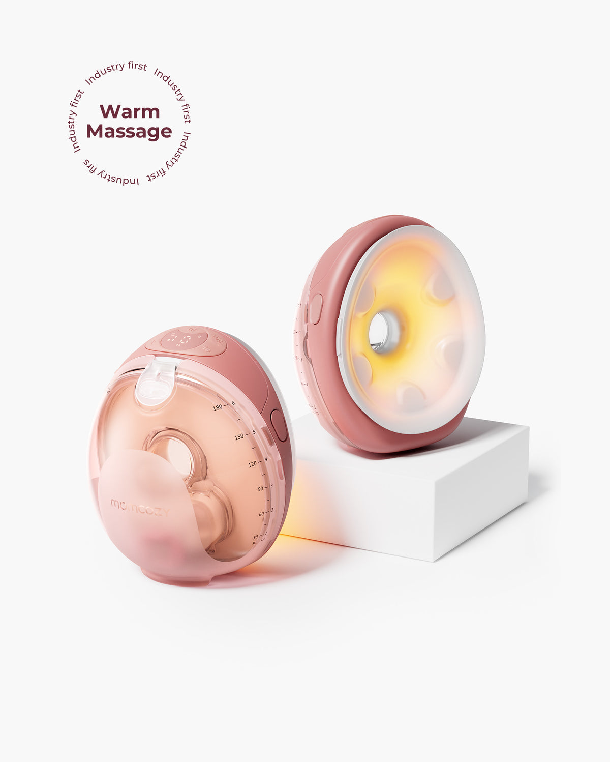 W1 Warm-Massage Wearable Breast Pump