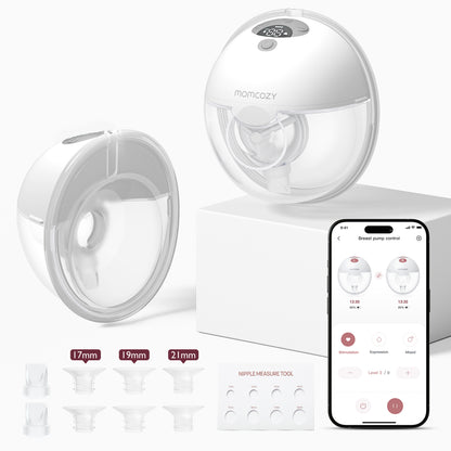 M5 Smart Wearable Breast Pump with App Control