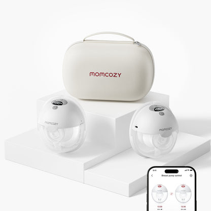 M5 Smart Wearable Breast Pump with App Control