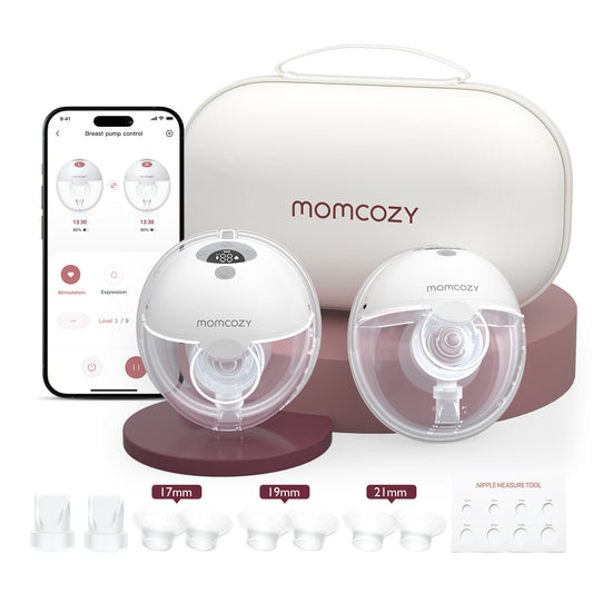 M5 Smart Wearable Breast Pump with App Control