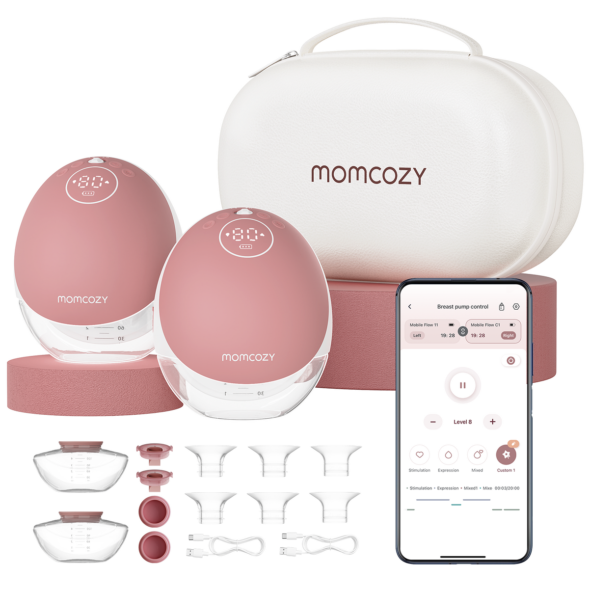 M9 Mobile Hands-Free Breast Pump
