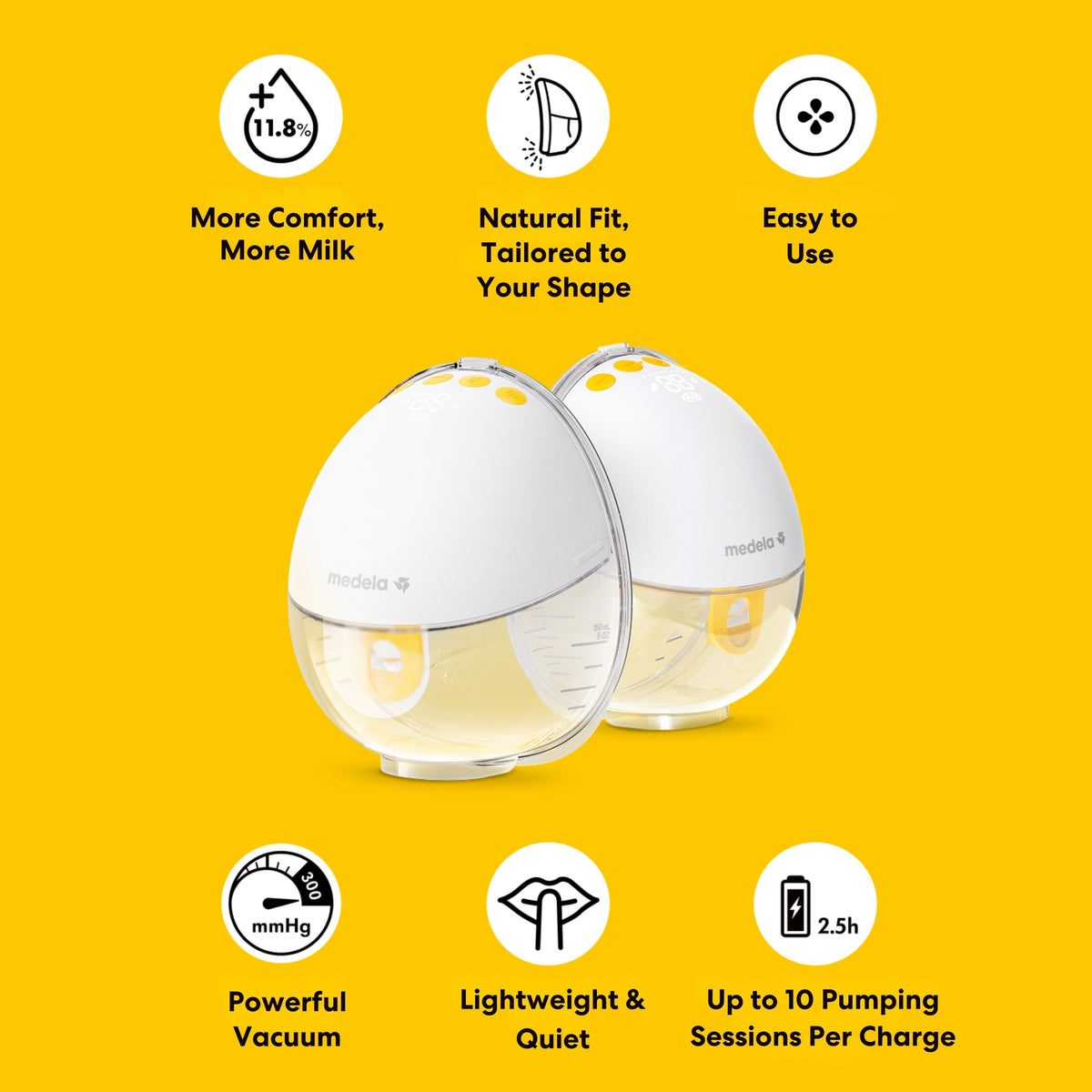 Motion InBra Wearable Breast Pump