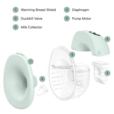 Mother's Nature W1 Warming Wearable Breast Pump